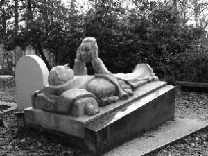 Cimitero di Père-Lachaise di Parigi foto Nez