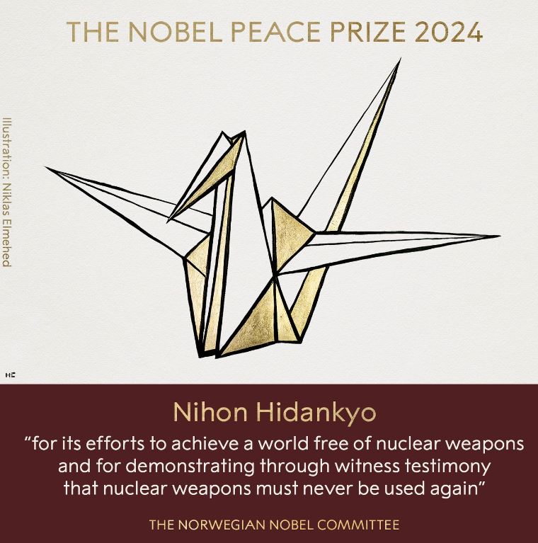 A NIHON HIDANKYO PREMIO NOBEL PER LA PACE